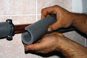insulate pipes